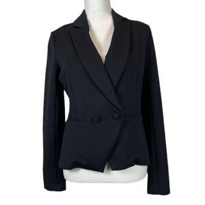 NWT Cupcakes and Cashmere Stretch Black Blazer Professional Comfort Size Small